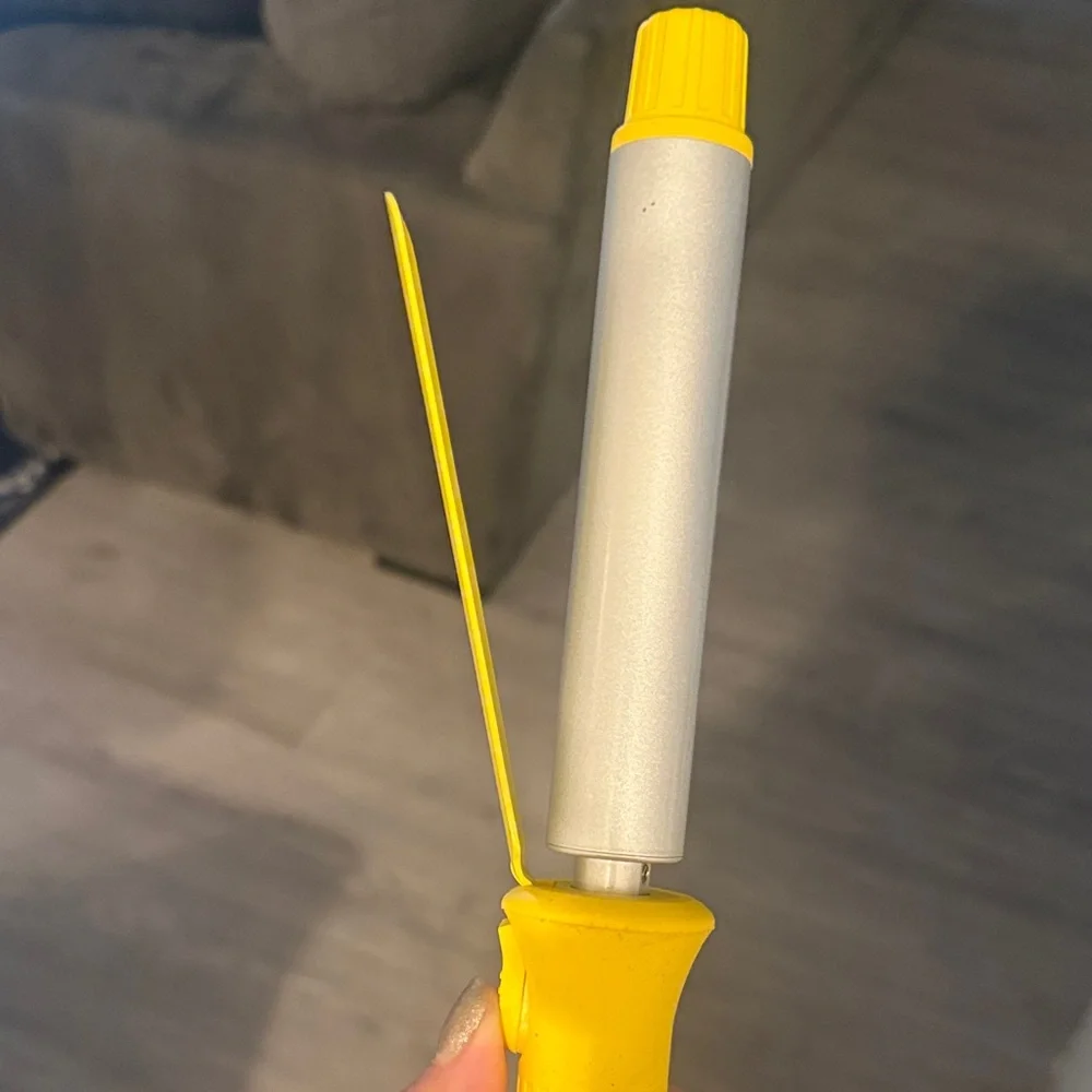 Like New Yellow Curling Iron